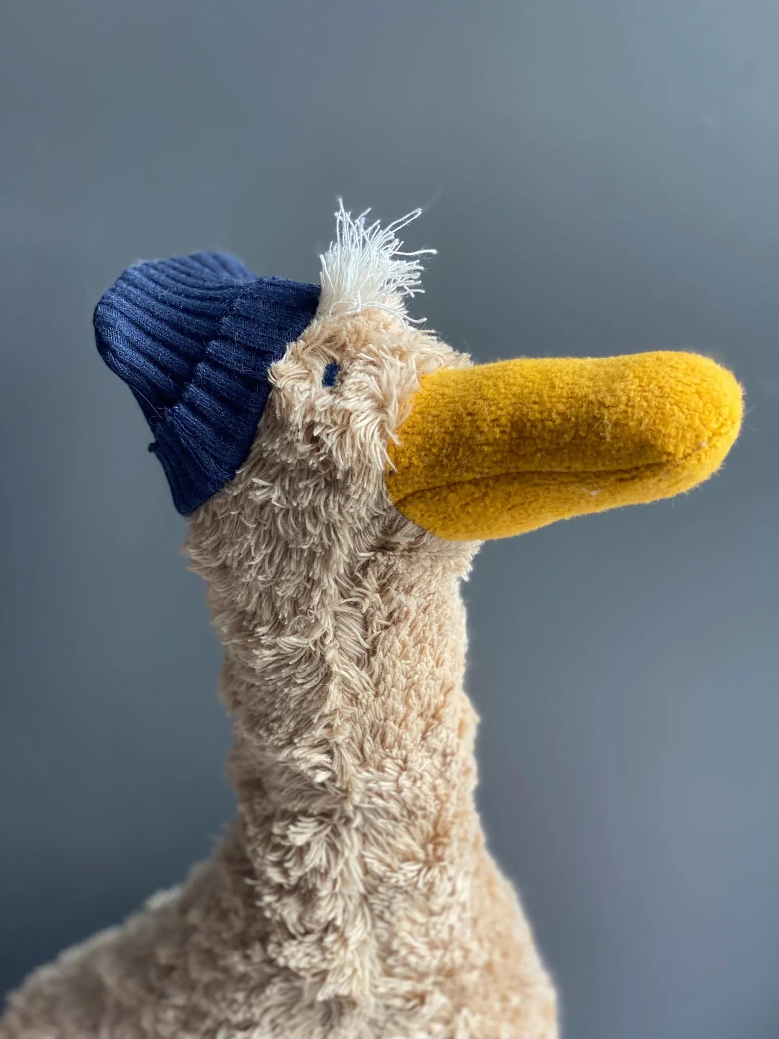 Handmade Plush Goose – Soft Cuddly Toy for Babies and Kids